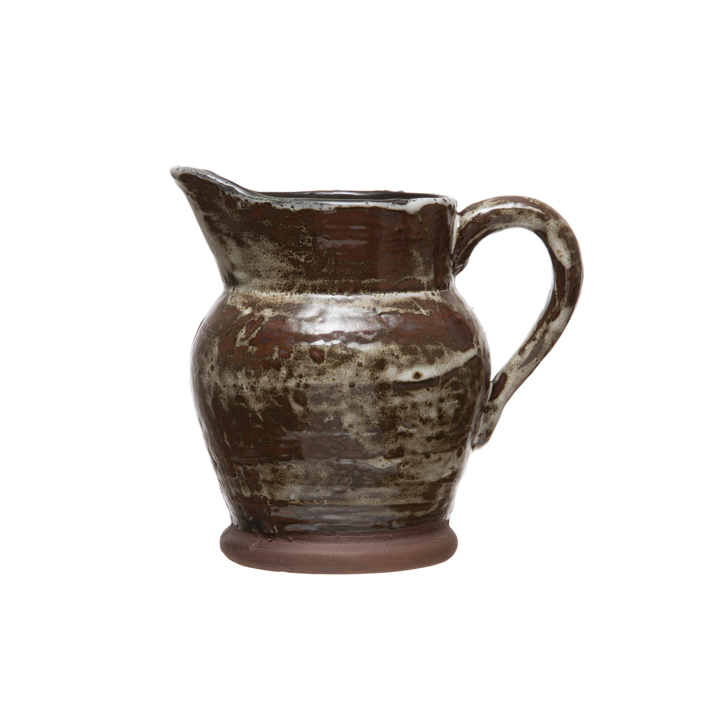 Reactive Glaze Stoneware Pitcher