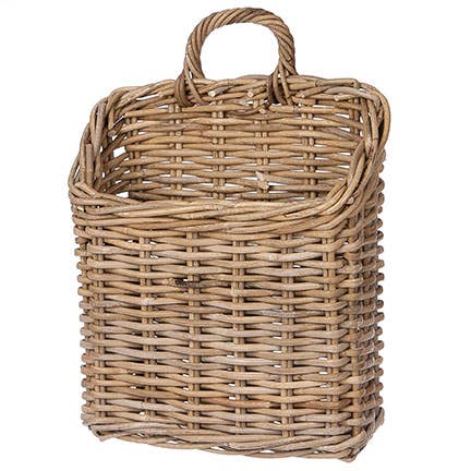 Premium Rattan Wall Basket