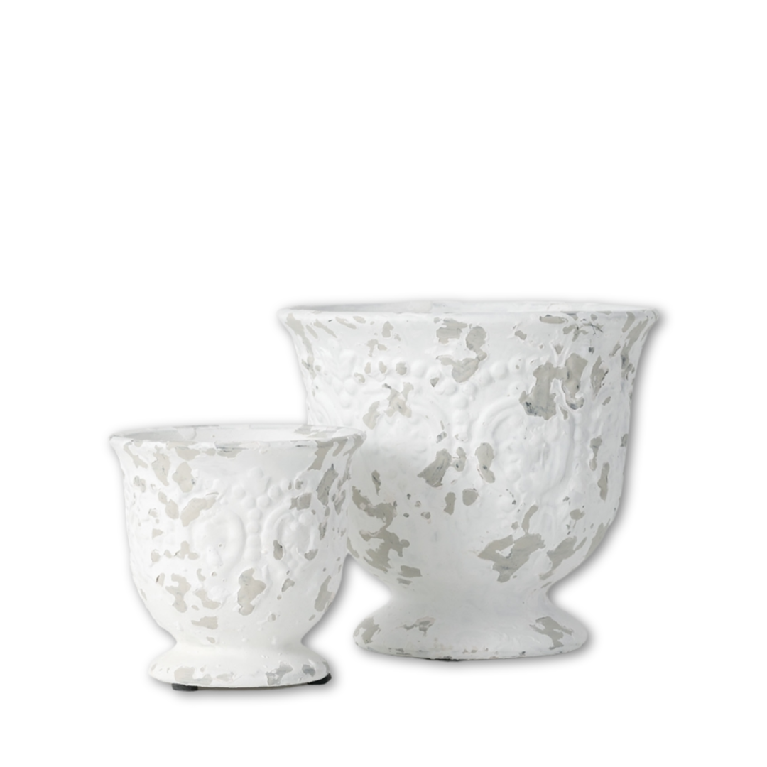 Shabby Distressed Planters (Set of 2)