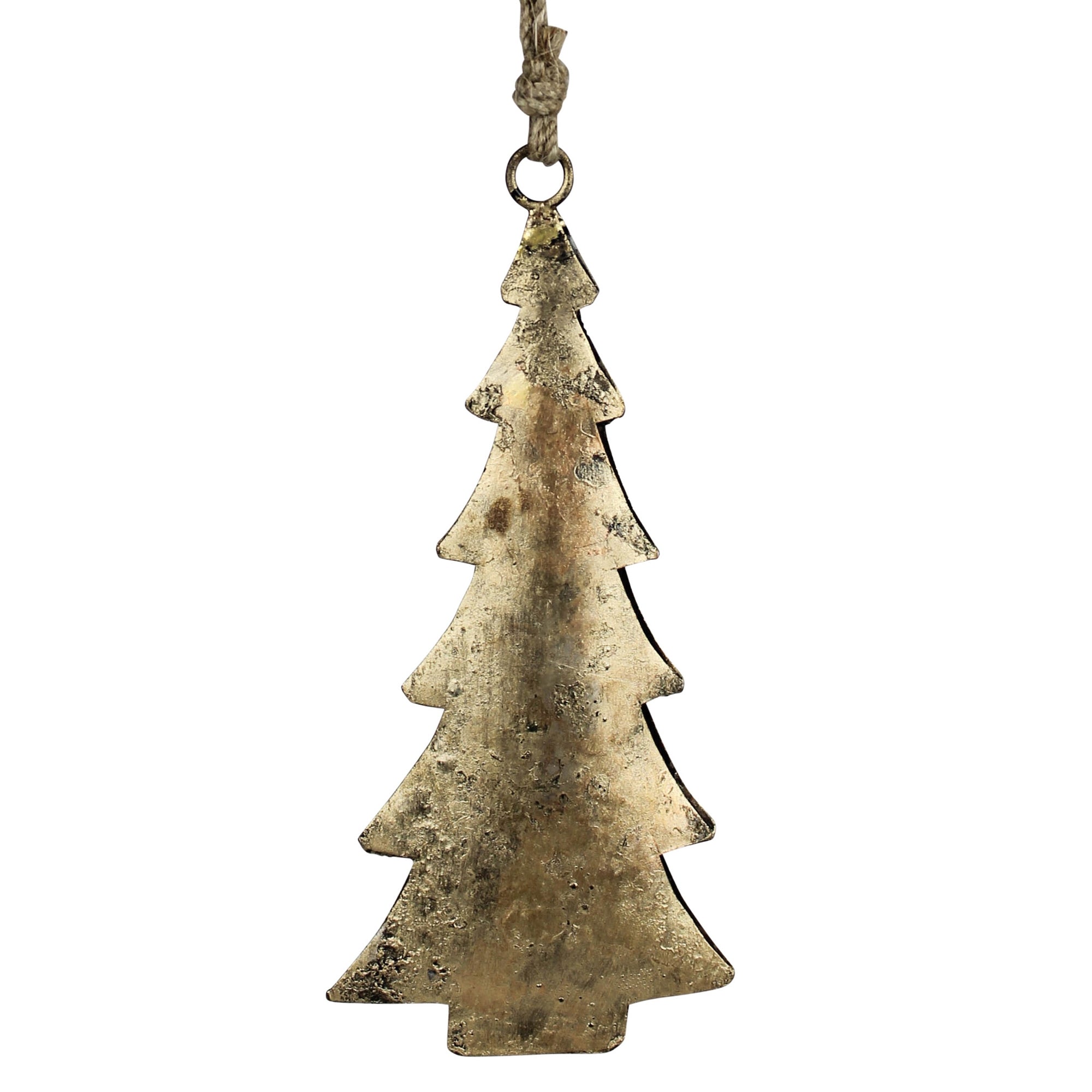 Christmas Tree, Antique Brass