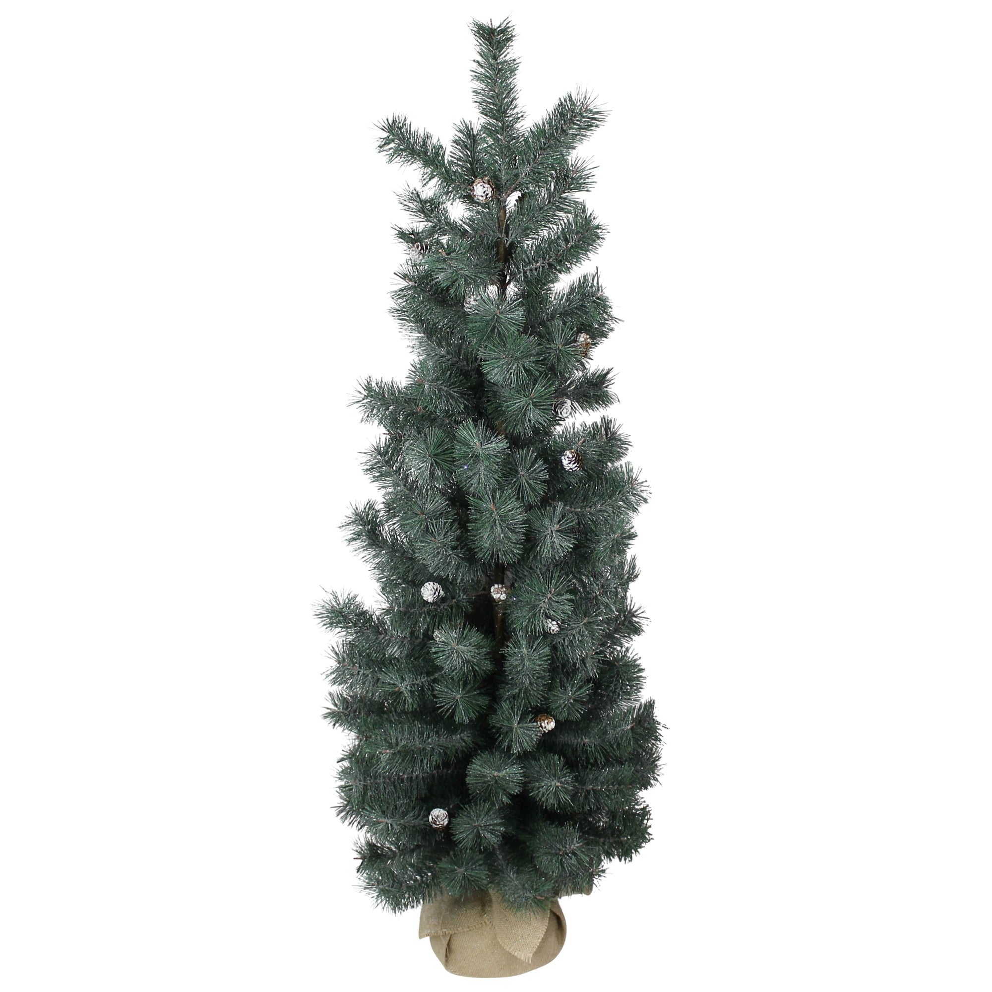 Faux Tree with Pinecones - 48”