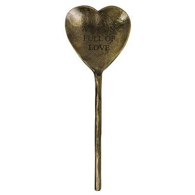 Forged Heart Spoon "A SPOONFUL OF LOVE"
