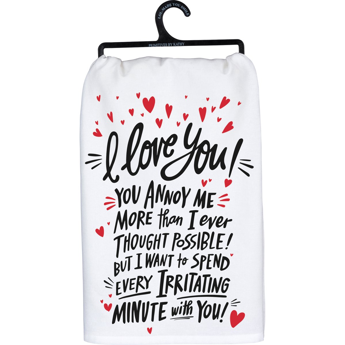 I Love You Kitchen Towel