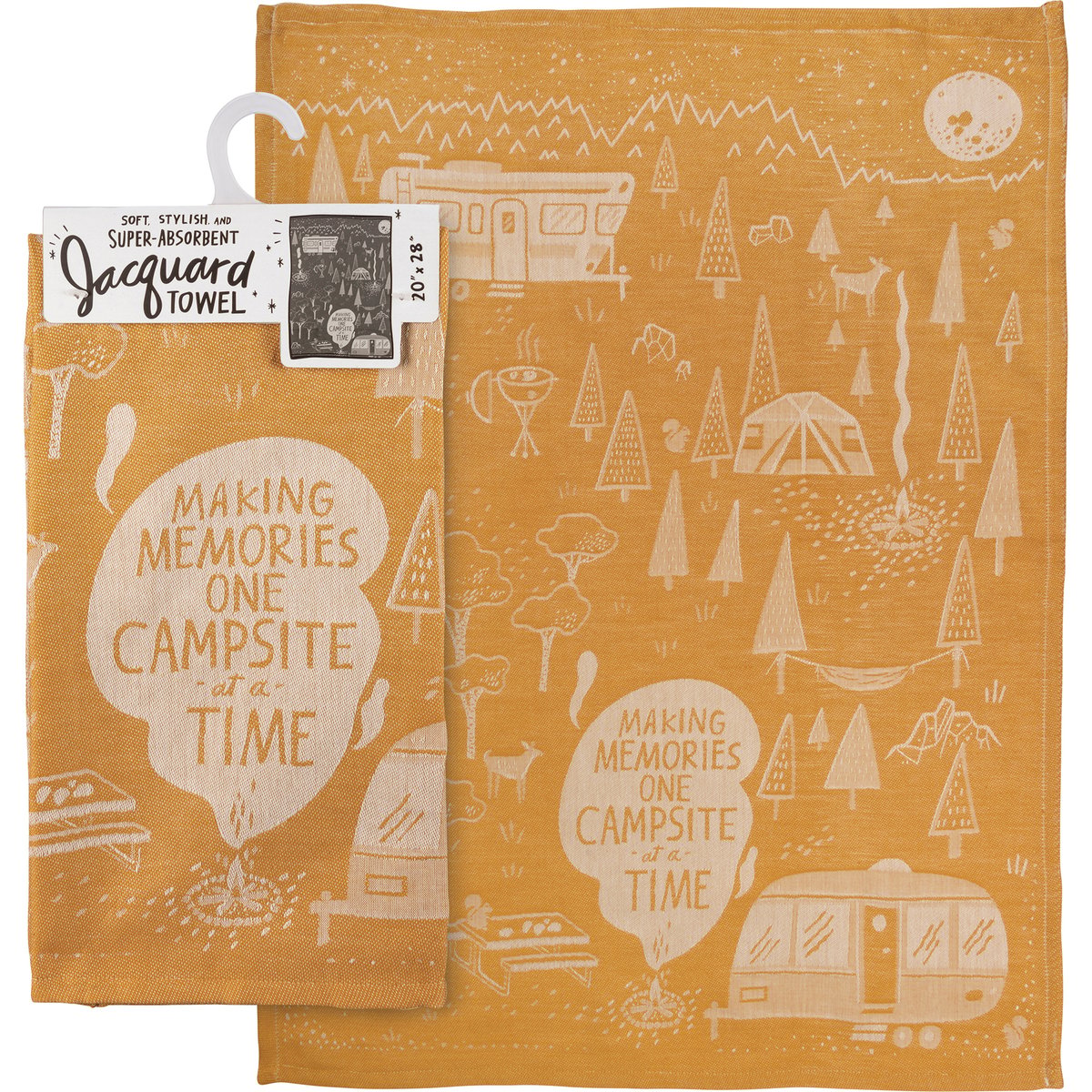Making Memories Campsite Kitchen Towel