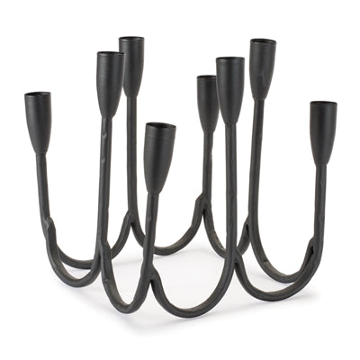Candelabra 9"D x 9"H Iron