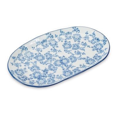 Platter 10.25"L x 6"W x 1"H Porcelain