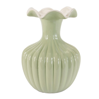 Vase 8”H Dolomite