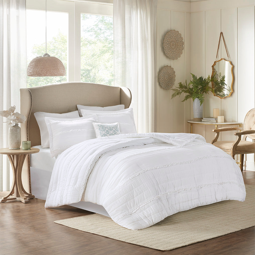 Celeste 7 Piece Microsuede Comforter Set