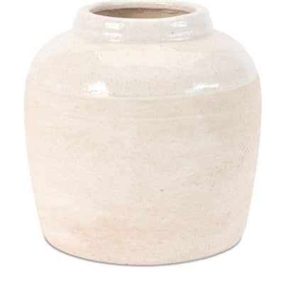 Container 6"D x 6"H Stoneware