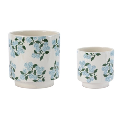 Container (Set of 2) 4"D x 4"H, 5"D x 5.5"H Dolomite