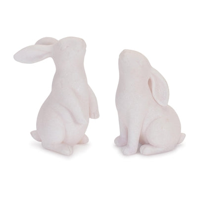 Bunny (2 Asst) 5.5"H, 6"H Resin