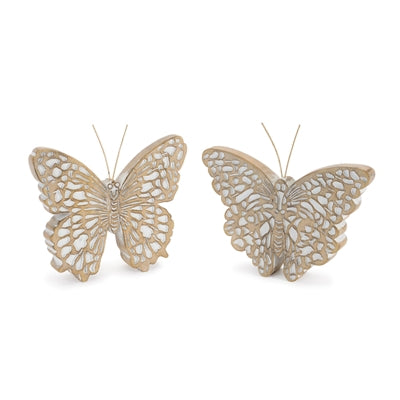 Butterfly (2 Asst) 5"H, 5.25"H Resin