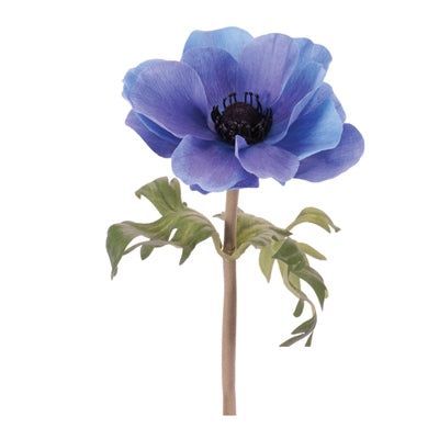 Anemone Stem 19”H Polyester
