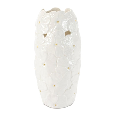 Vase 4"D x 8.5"H Ceramic