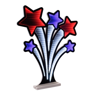 Shooting Star Ekkolight 24”H Acrylic UL Plug