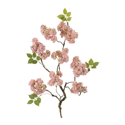 Floral Branch 37”H Polyester