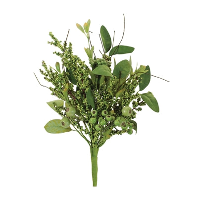 Mixed Berry Bush 20”H Polyester/Foam