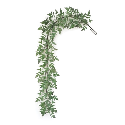 Mini Leaf Garland 6'L Polyester