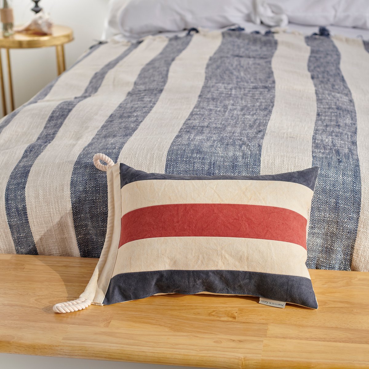 Canvas Nautical Yes Pillow