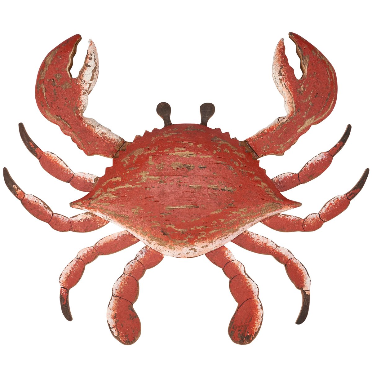 Wooden Crab Wall Decor