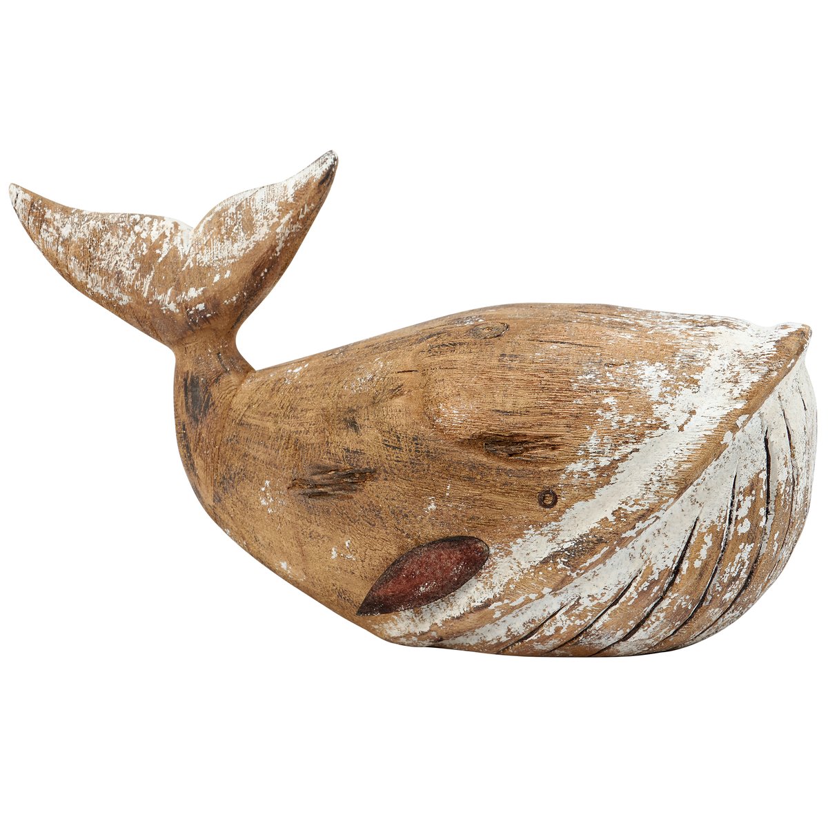 Whitewashed Whale Object (L)
