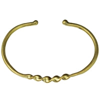 Bracelet - Single Twist, Brass