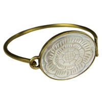 Zahara Bracelet, Mother of Pearl Flower