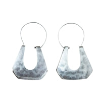 Yucca Earring - Trapezoid, Silver