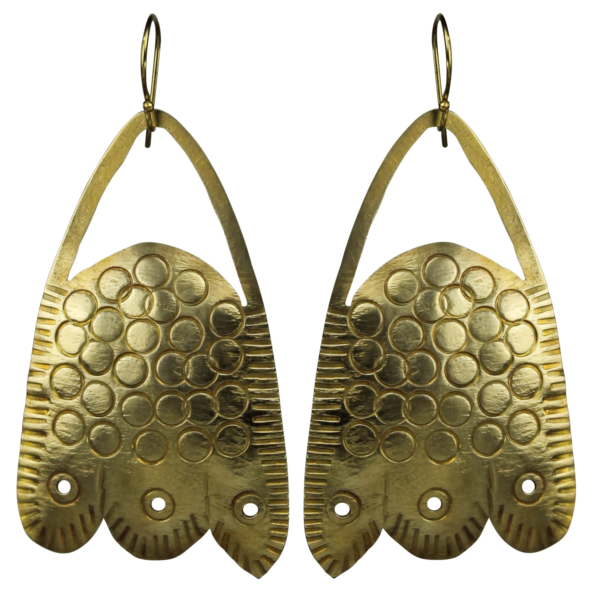 Mali Earring, Brass