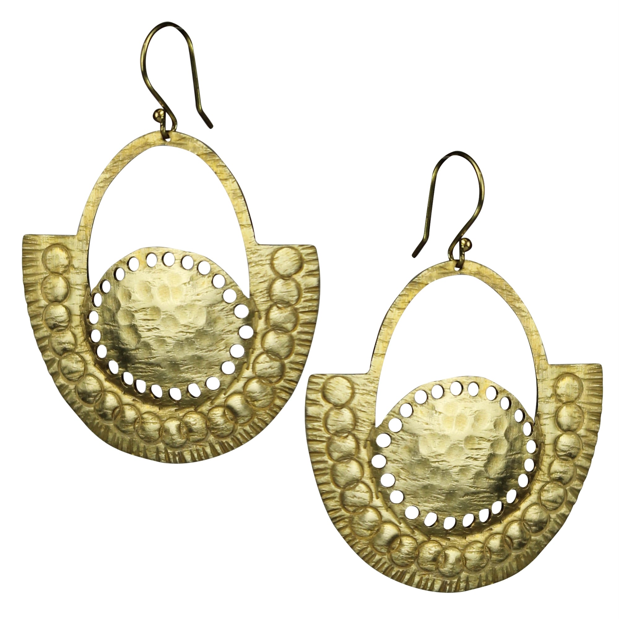 Saylee Earring, Brass