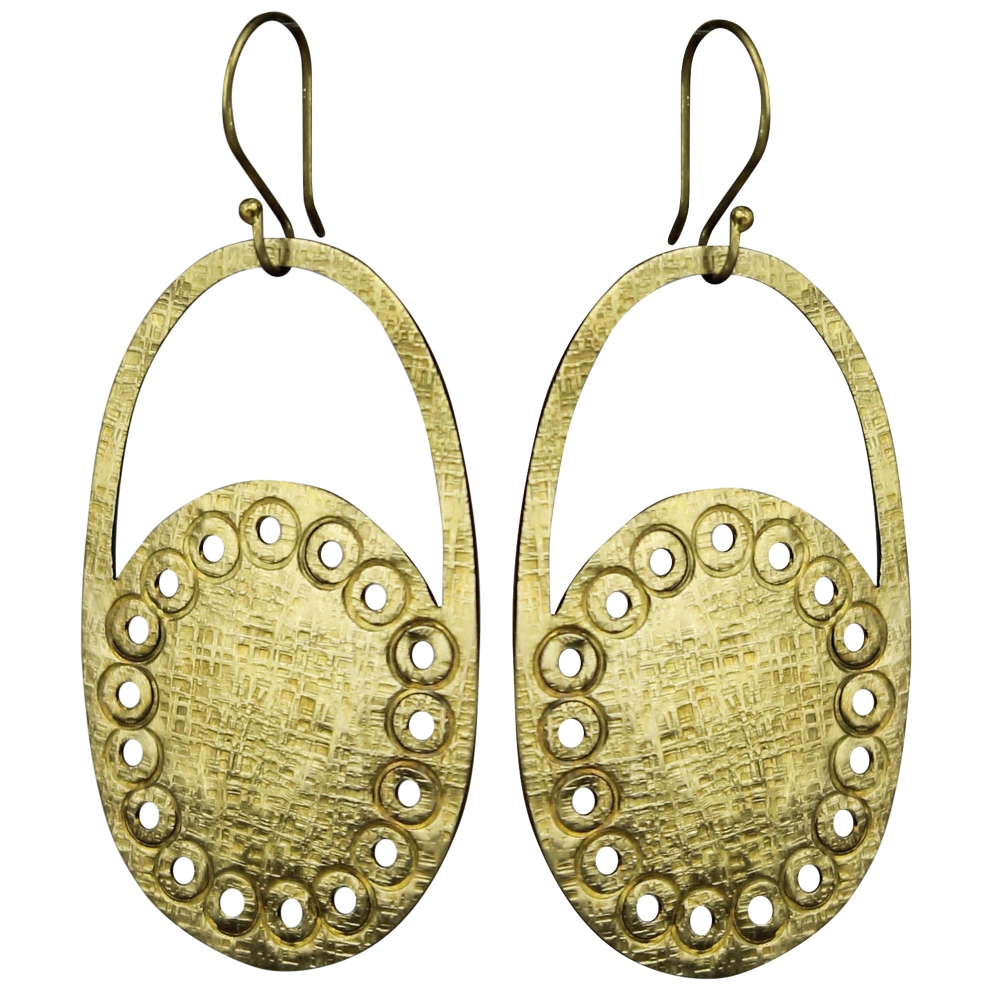 Sanouk Earring, Brass