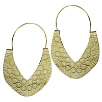 Kam Earring, Brass