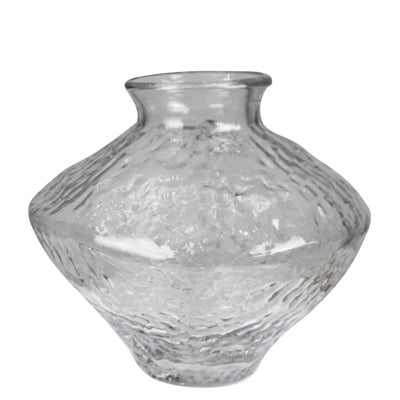Textured Vase, Glass - Wide