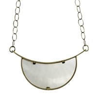 Layla Necklace, Mother of Pearl