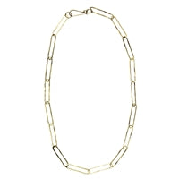 Cenote Chain Necklace - Long Links 18”