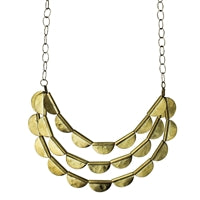 Necklace - 3 Tabbed Rows