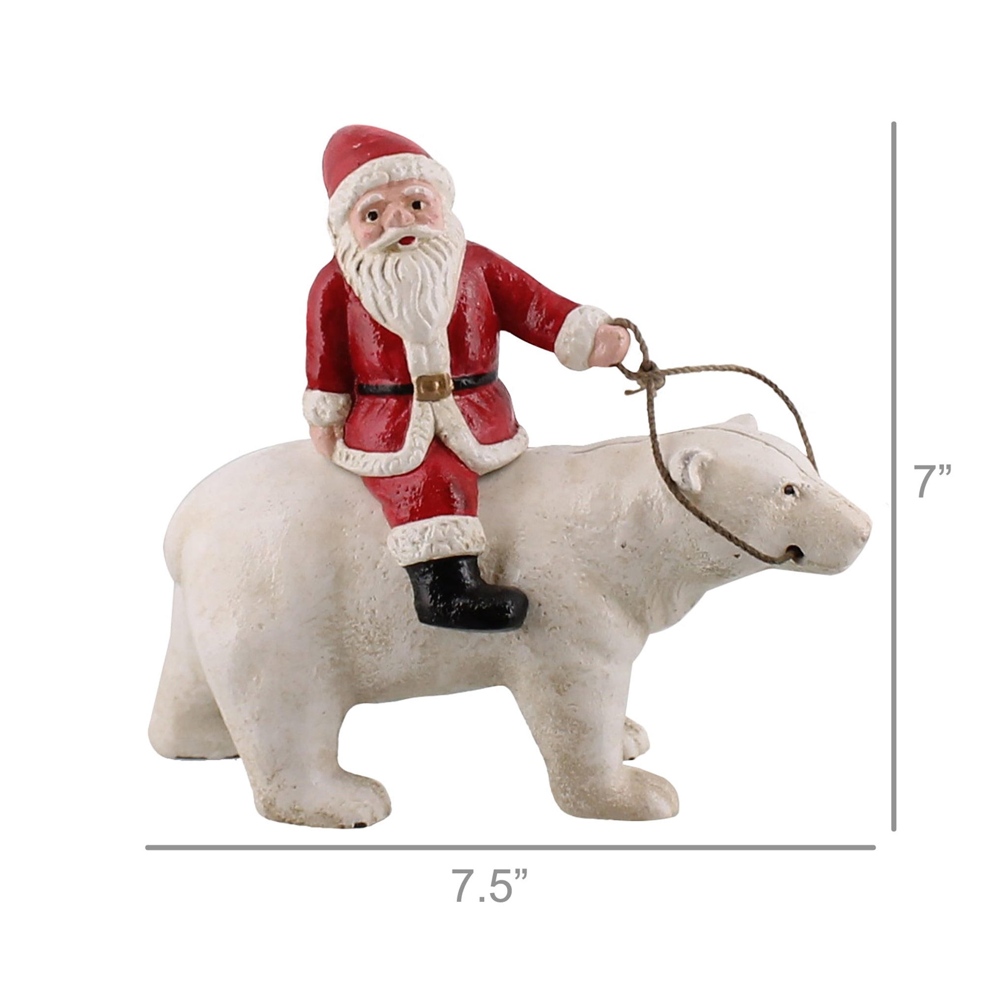 Santa w/ Polar Bear Accent