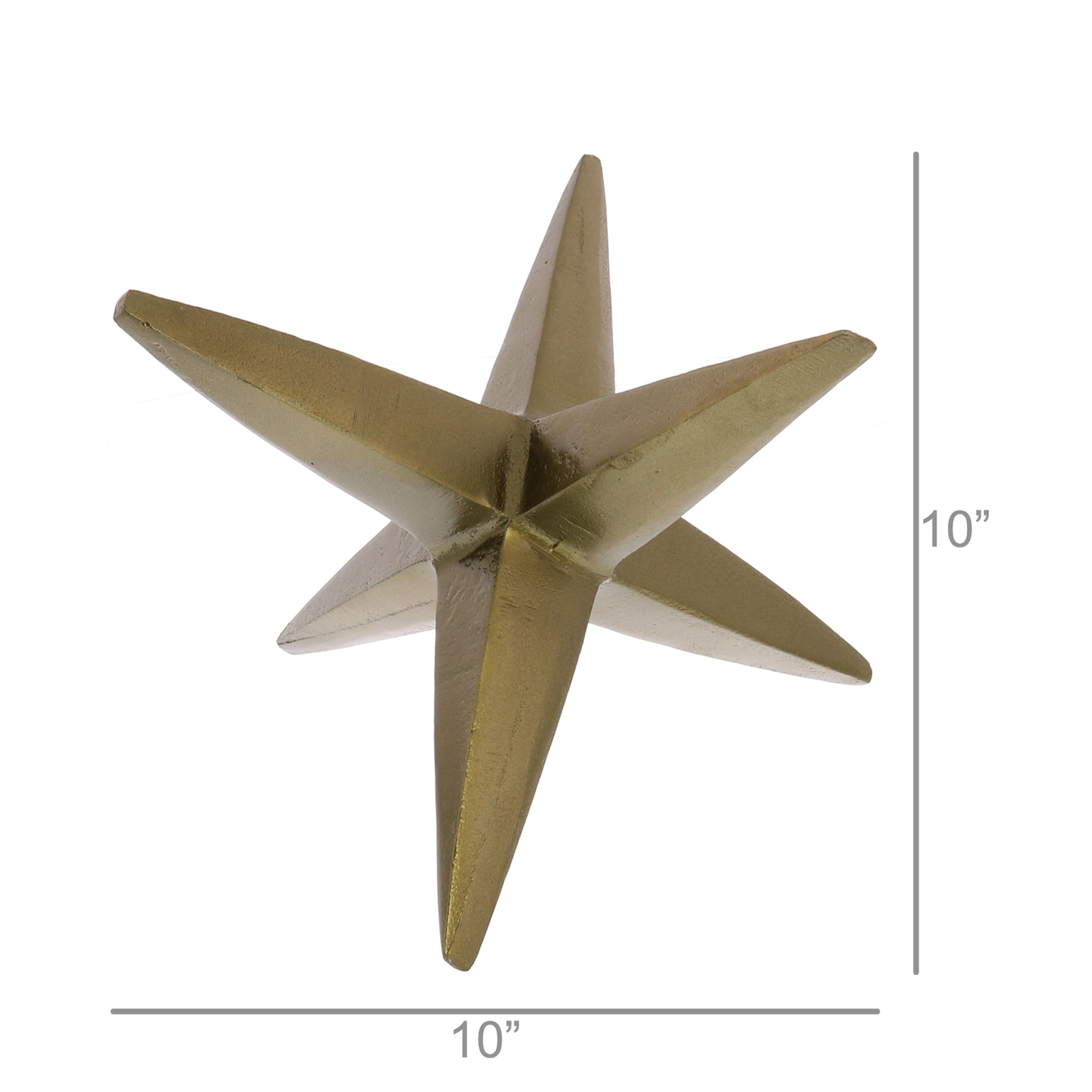 Brass Six Point Star