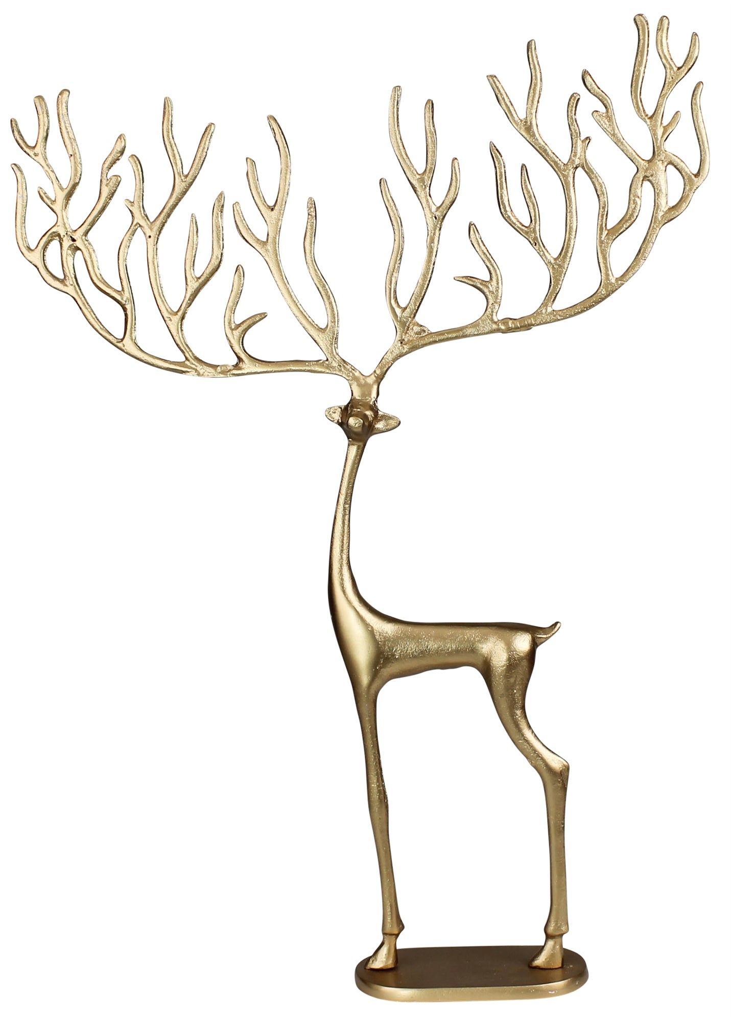 Bergen Reindeer, Brass - Lrg