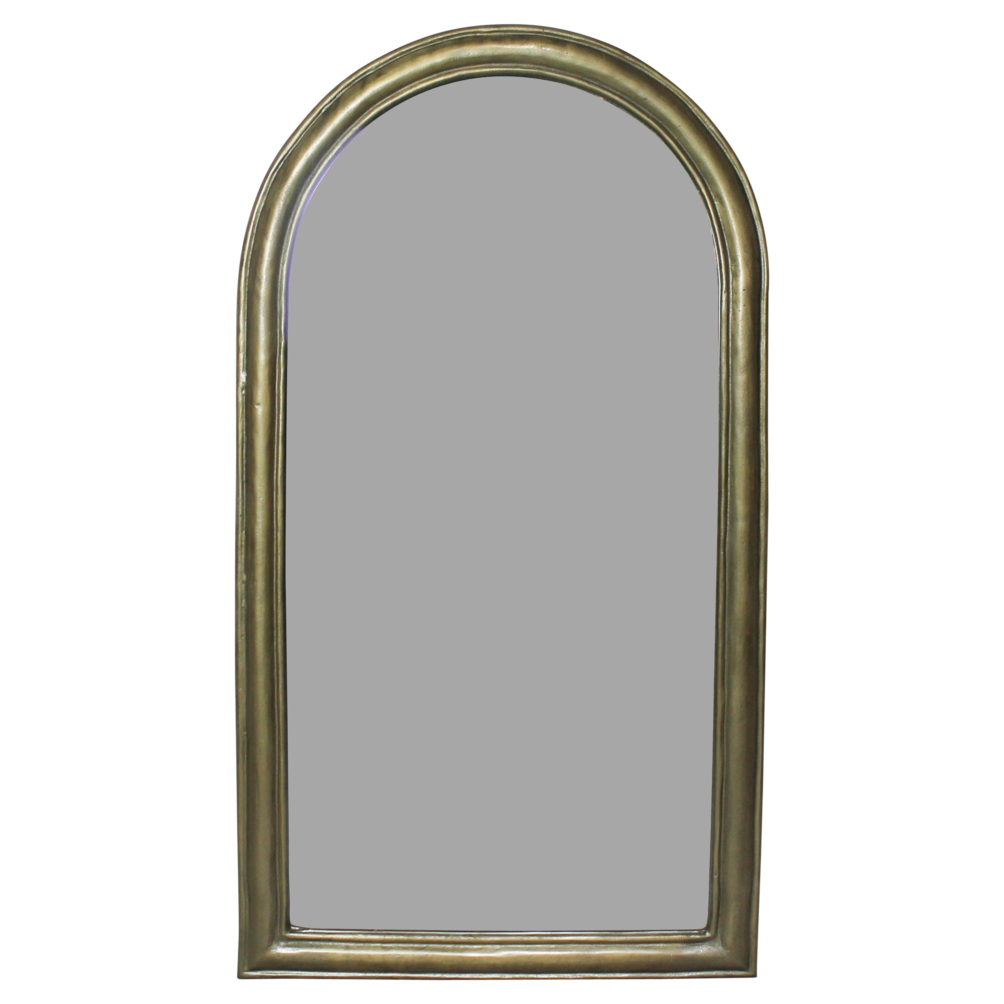 Arched Mirror, Brass