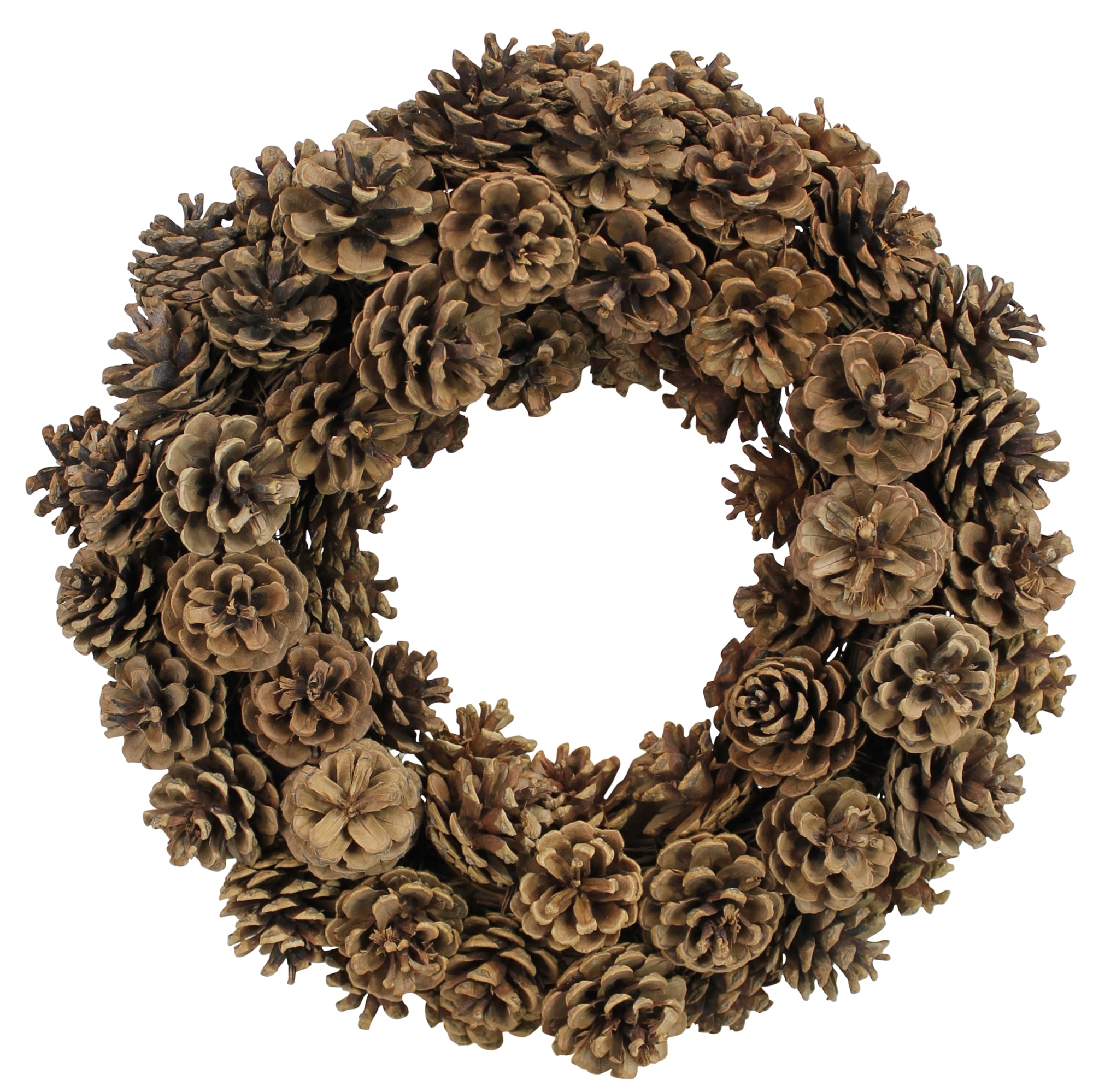 Aspen Wreath, Pinecones