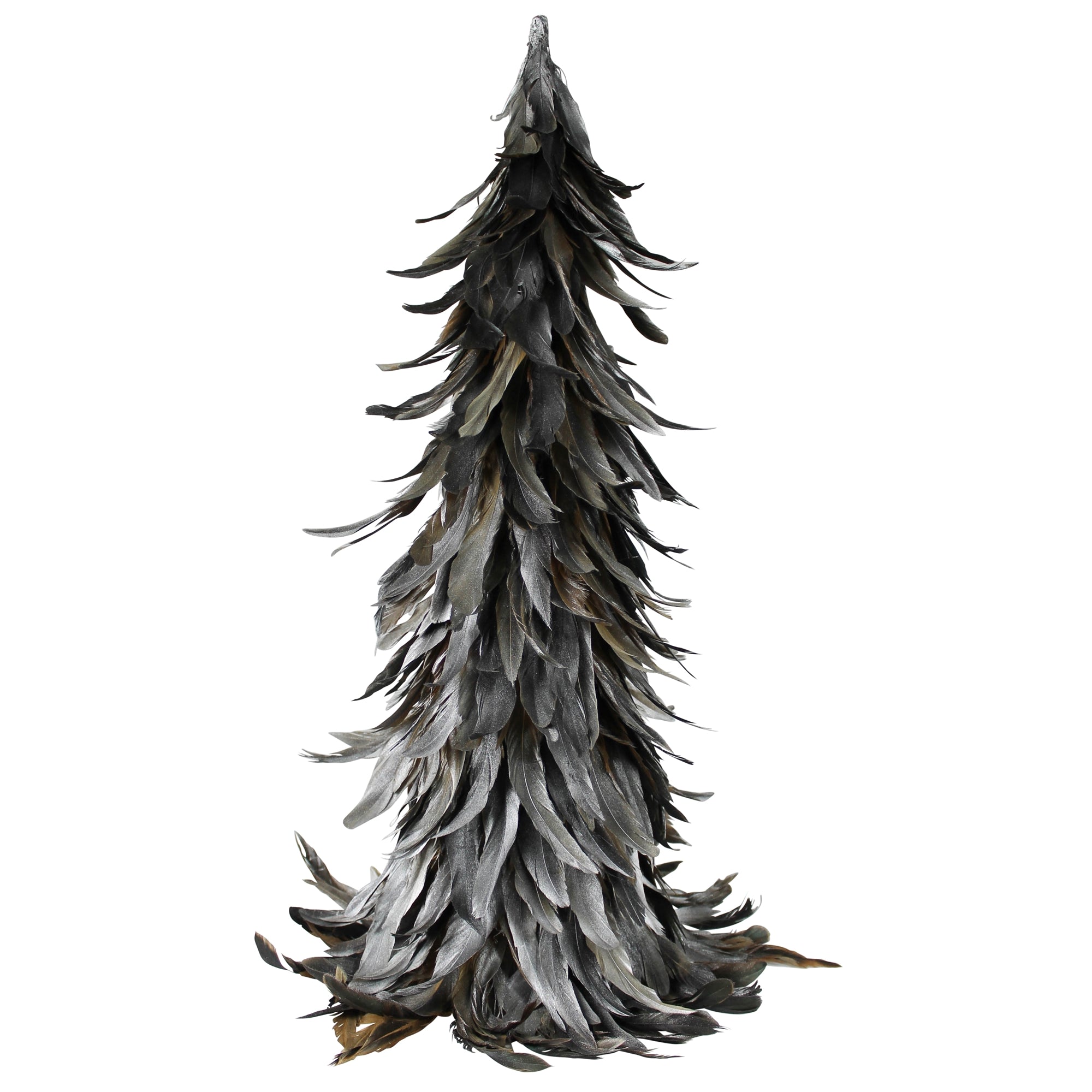 Feather Tree, Silver - Lrg