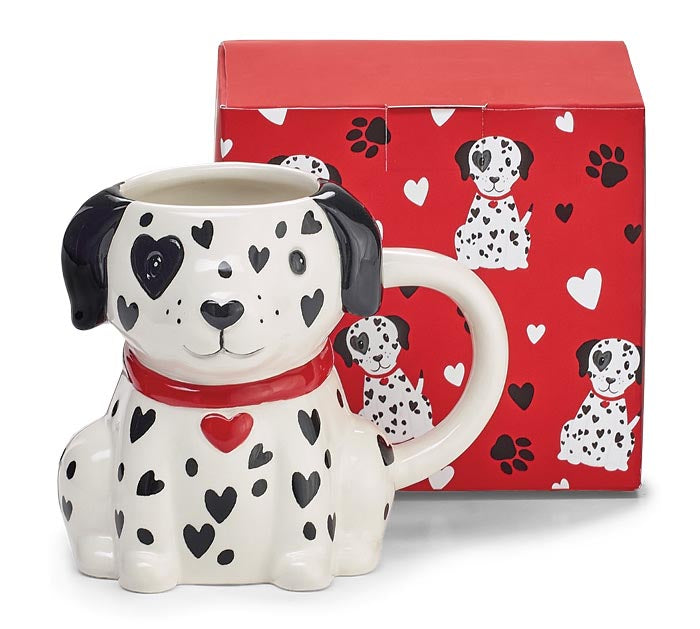 DALMATIAN HEART CERAMIC MUG