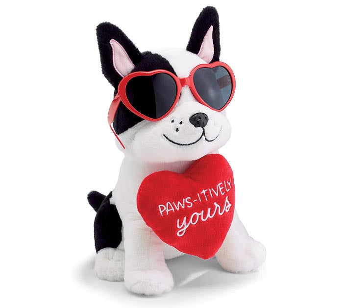 Paws-itively Yours Valentine Plush