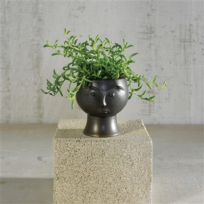 Rory Vase w/ Expression - Matte Black