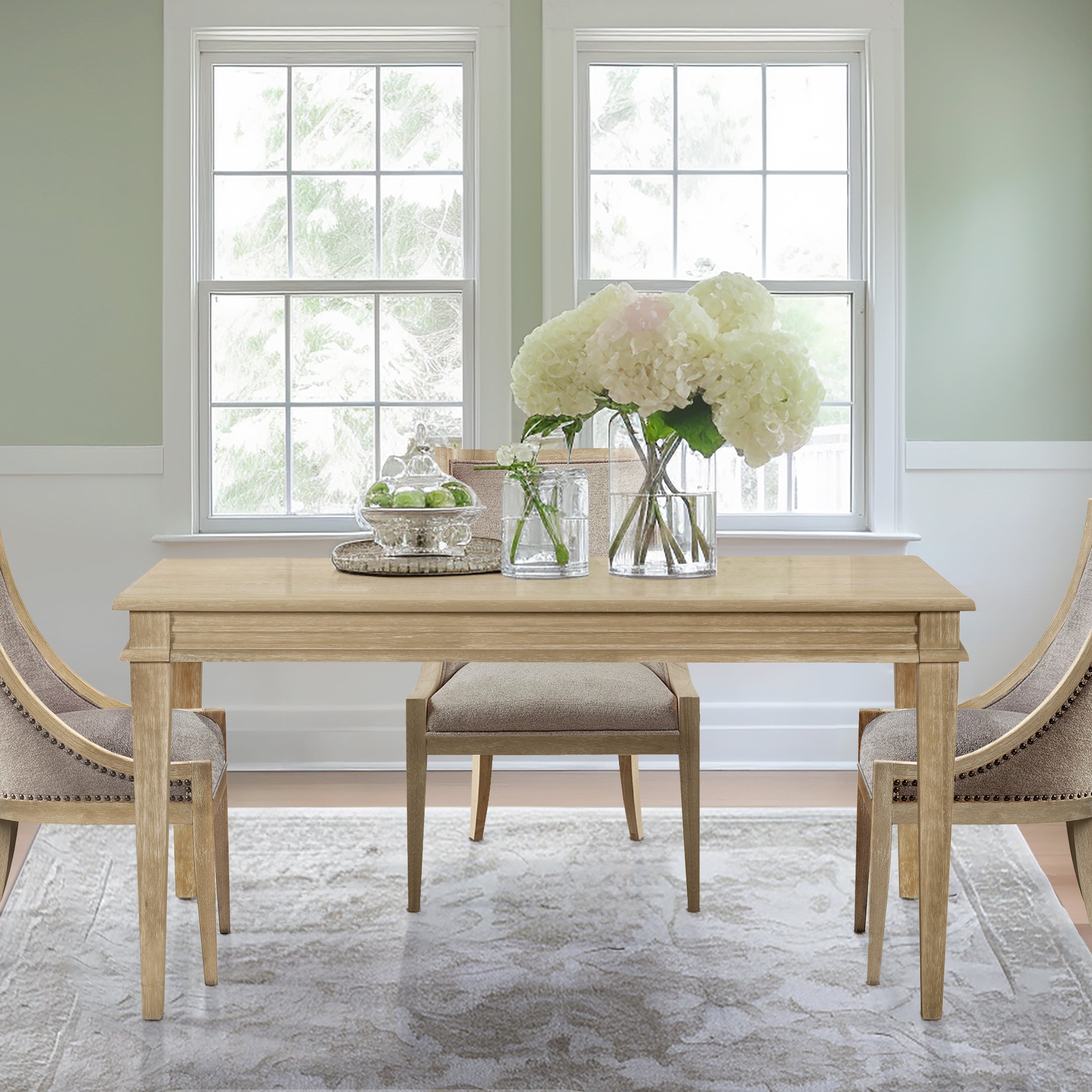Bella Rectangular Wood Dining Table