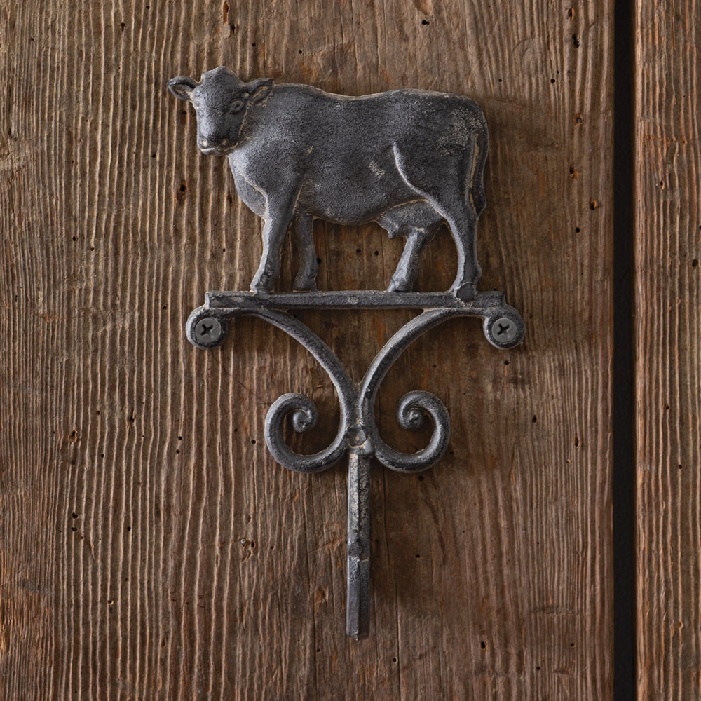 French Cow Wall Hook (S/2)