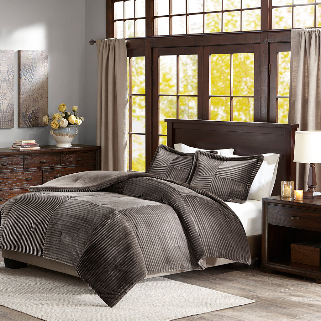 Parker Plush Down Alternative Comforter Set
