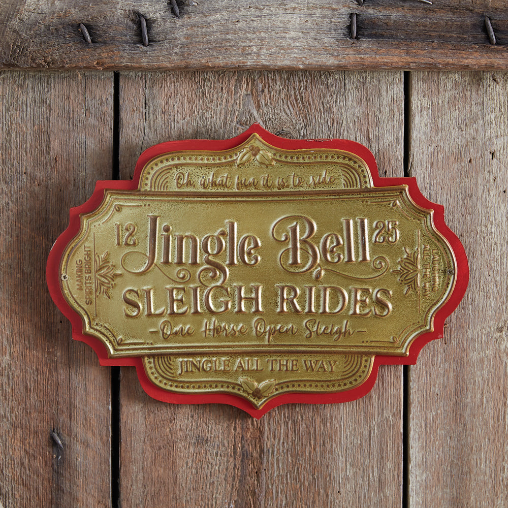 Jingle Bell Sleigh Rides Wall Art