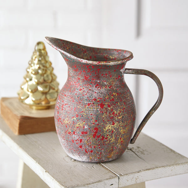 Merry Festive Luster Pitcher